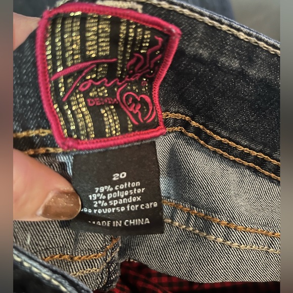 Torrid dark blue jeans sz20 GUC - Picture 2 of 5